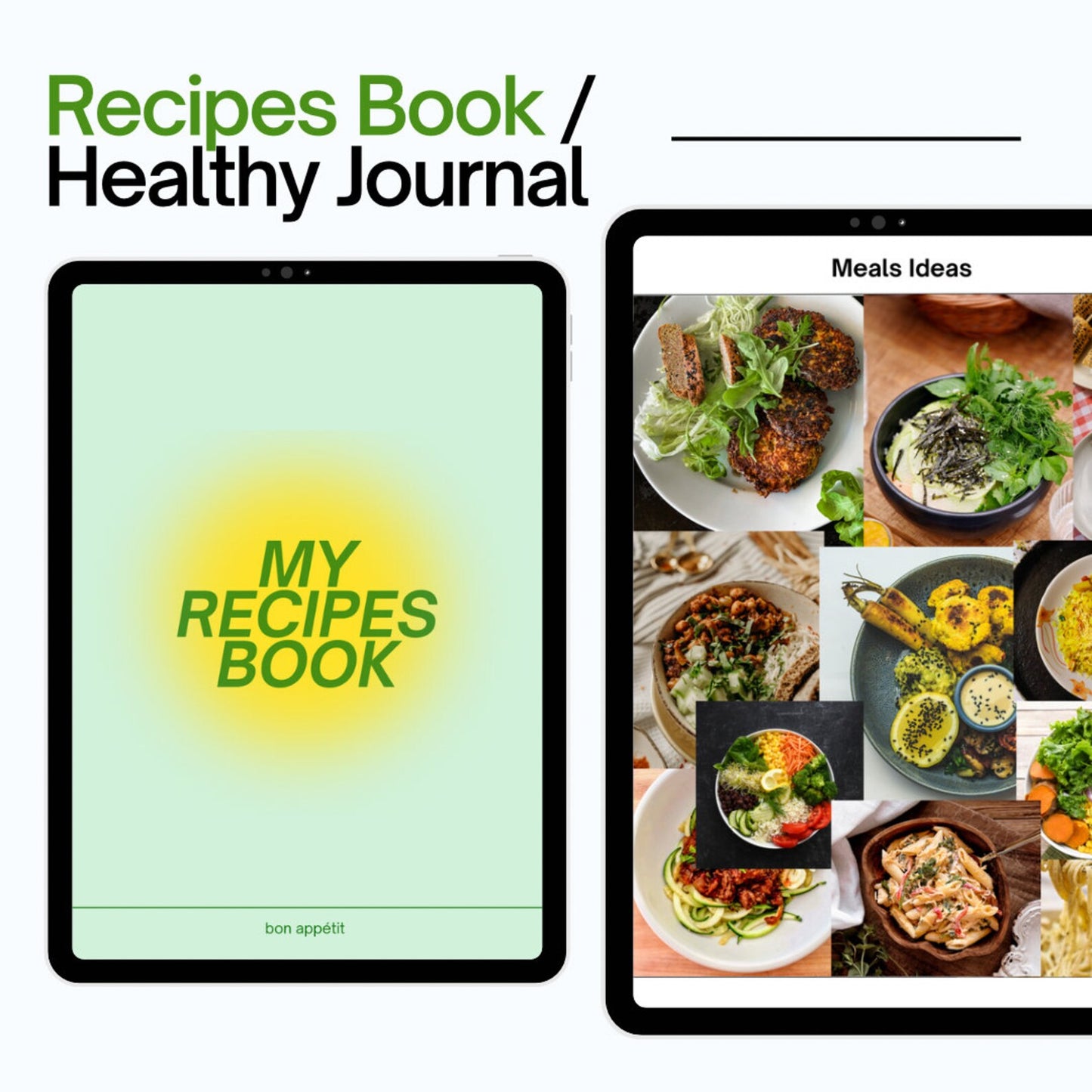 Digital Recipe Book for Moms - Meal Planning for Beginners