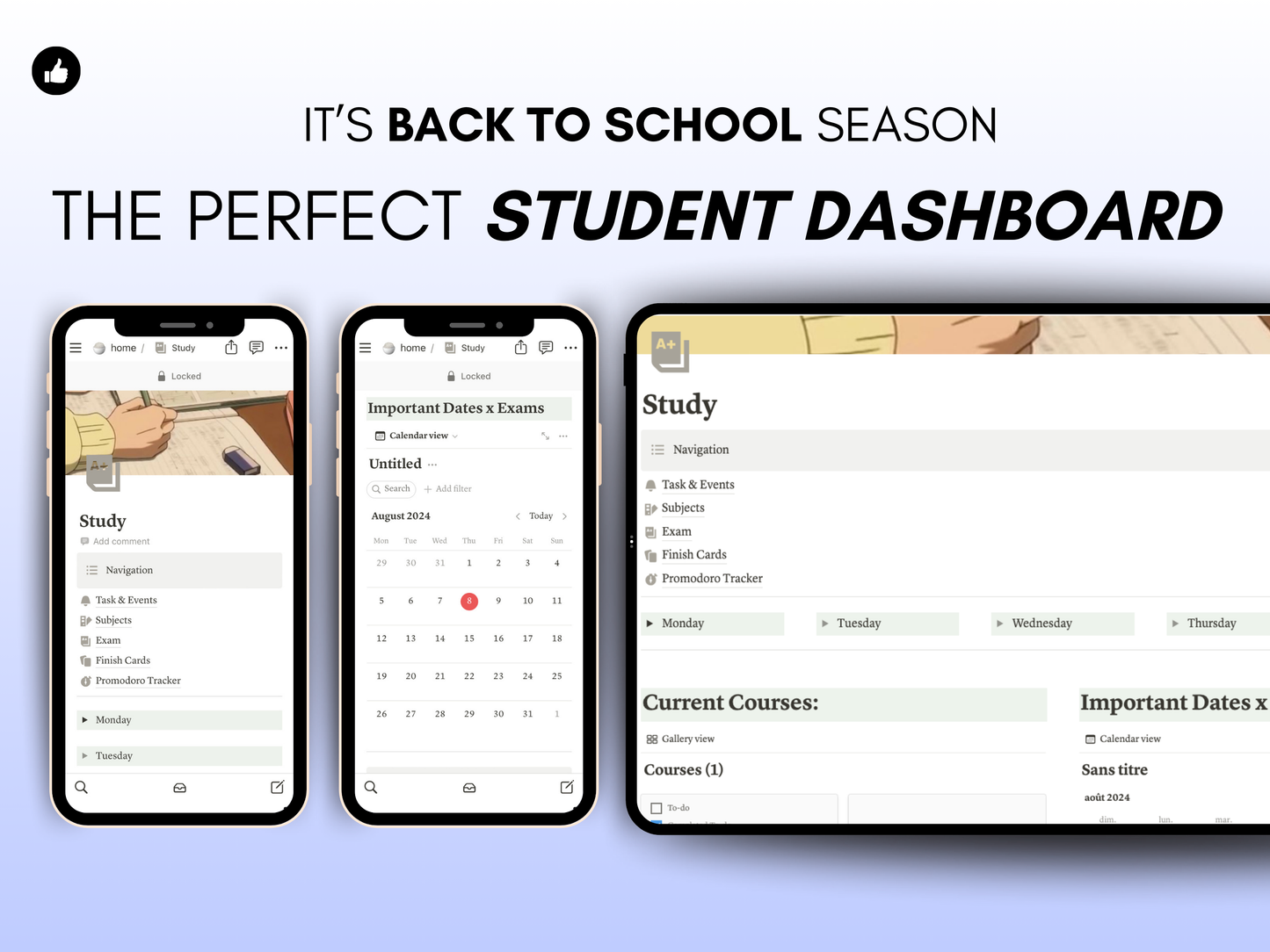 Ultimate Notion Template for Productivity & Back to School