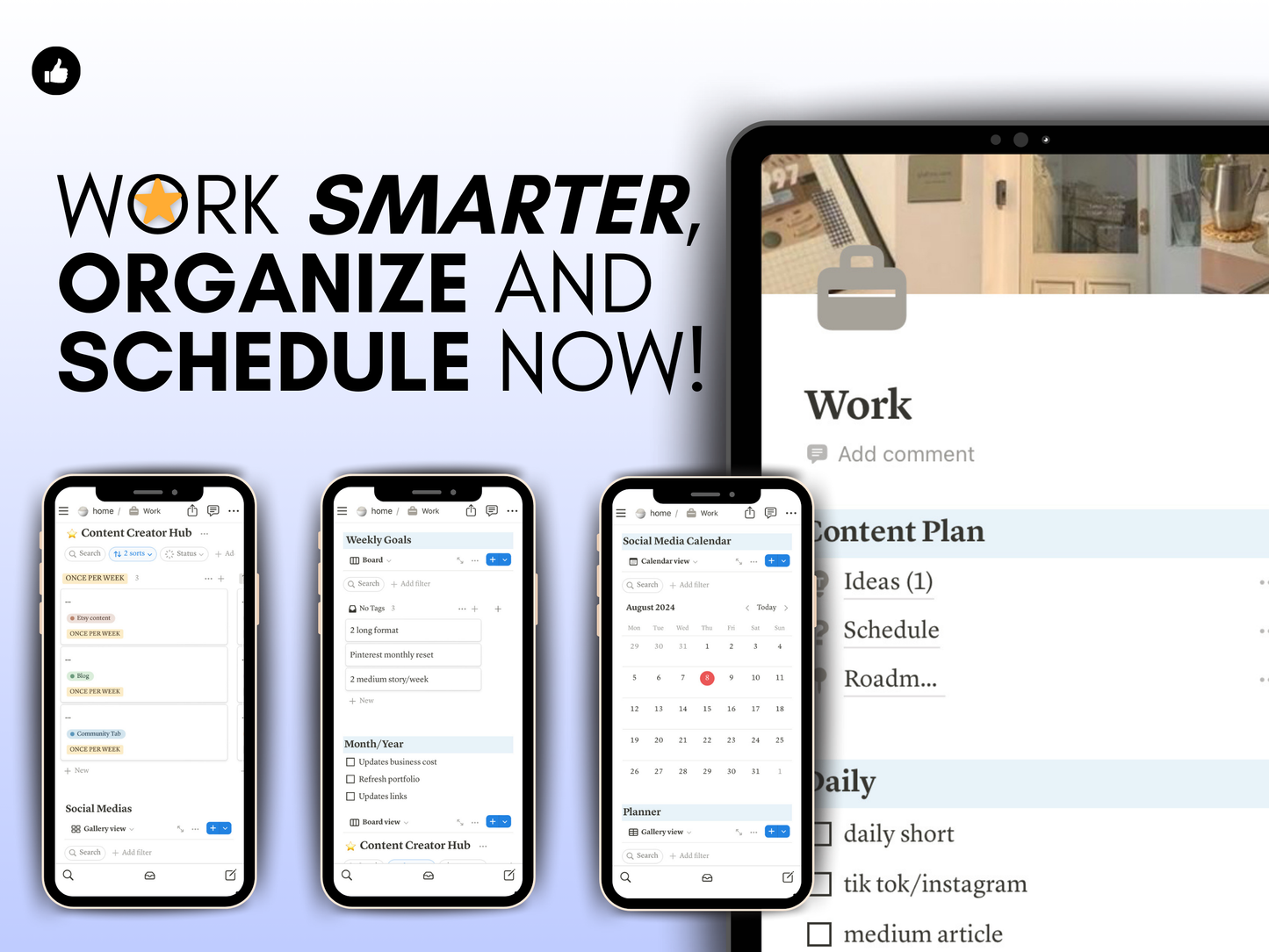Ultimate Notion Template for Productivity & Back to School
