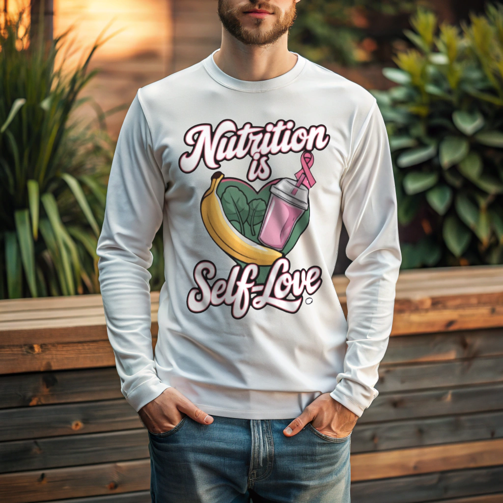 “Nutrition is Self-Love” Premium Unisex Longsleeve T-shirt (Limited Edition)