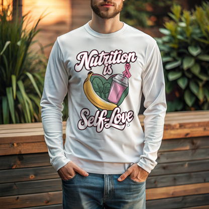 “Nutrition is Self-Love” Premium Unisex Longsleeve T-shirt (Limited Edition)