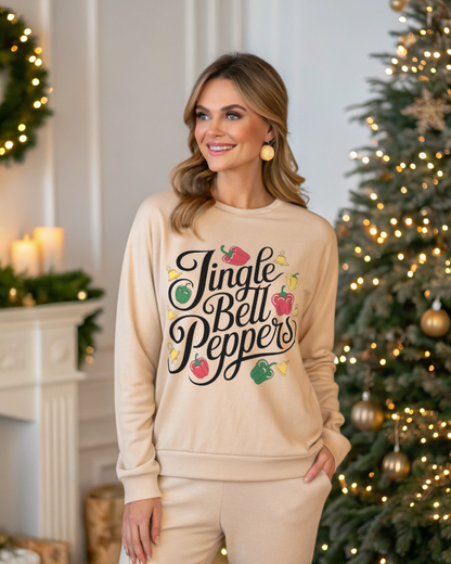 "Jingle Bell Pepper" Unisex Longsleeve T-shirt