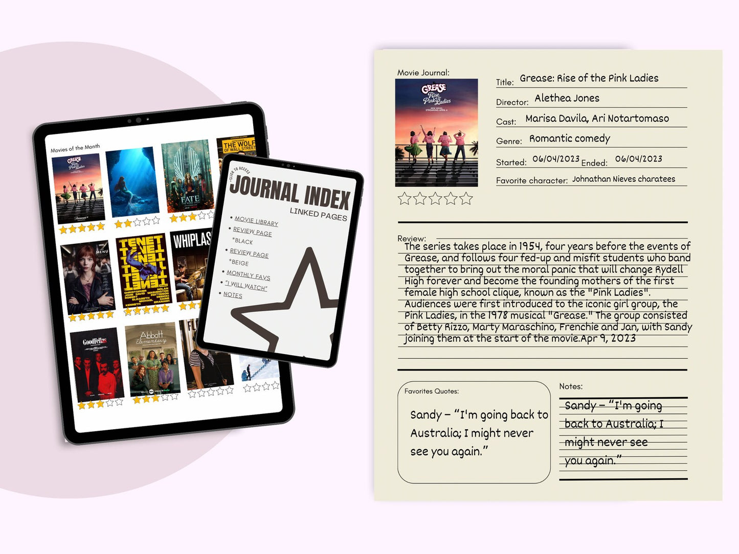 Digital Movie Journal — Film Review Journal