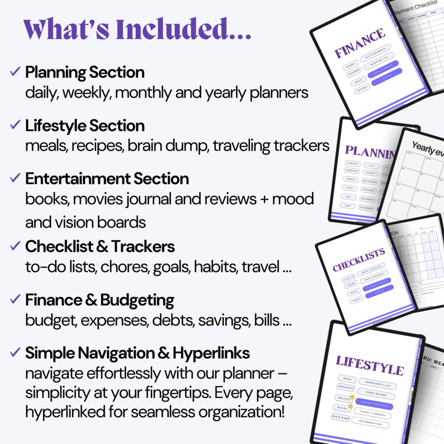 Digital Planner Lifetime Bundle