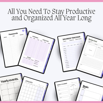 Digital Planner Lifetime Bundle