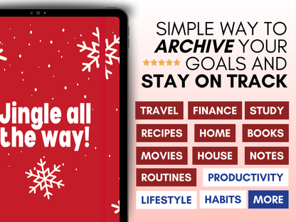 All-in-One Digital Christmas Planner