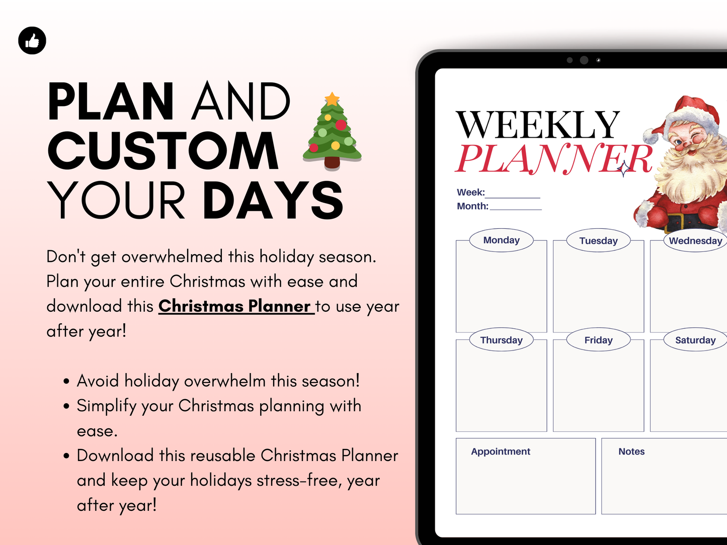 All-in-One Digital Christmas Planner