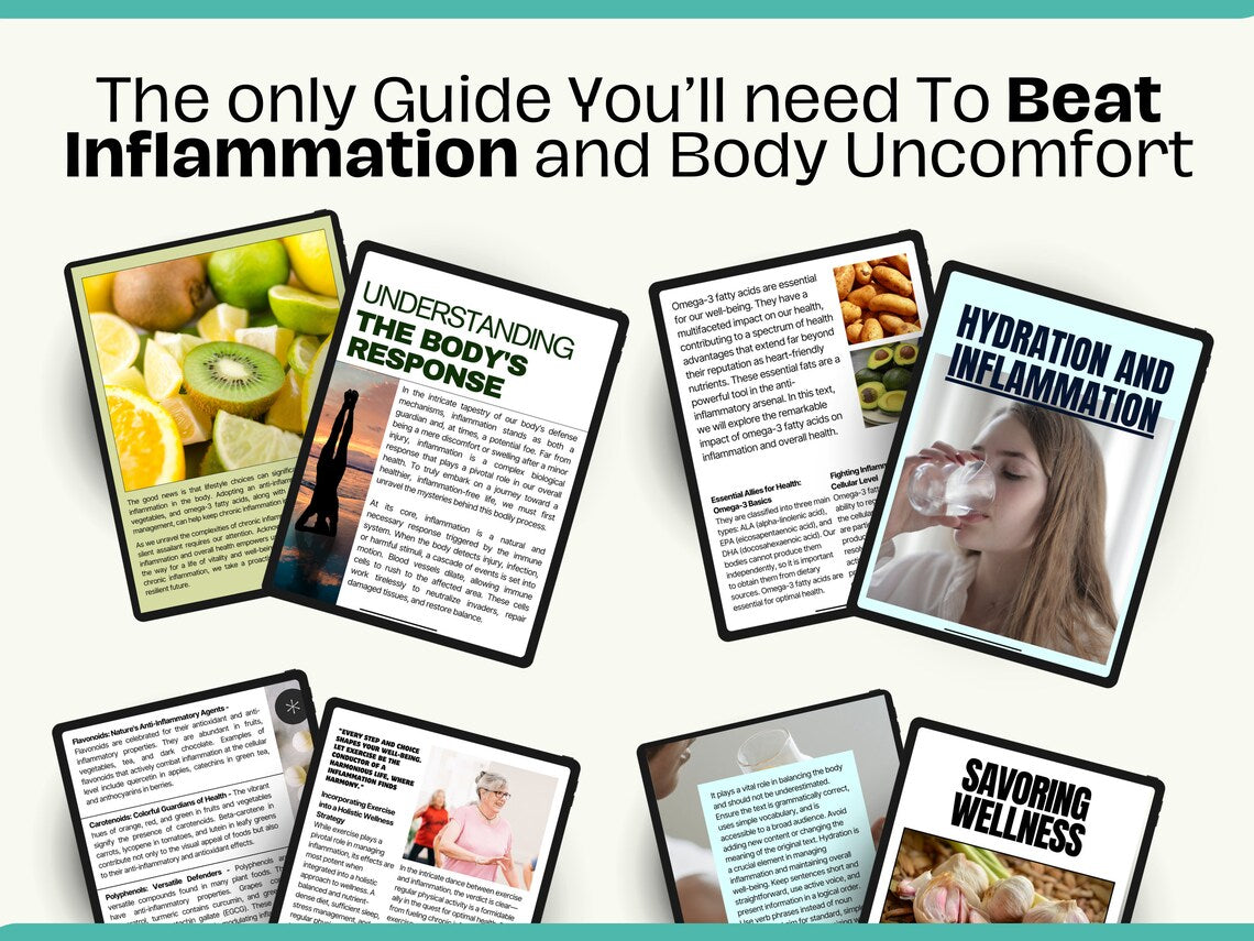 The Complete Anti-Inflammation Guide Simple Way to Get Rid of Inflammation