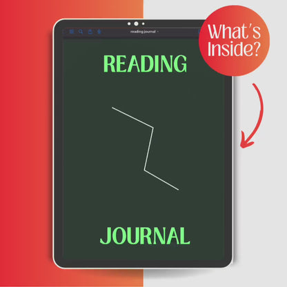 Digital Reading Journal for Tracking and Reviewing Books