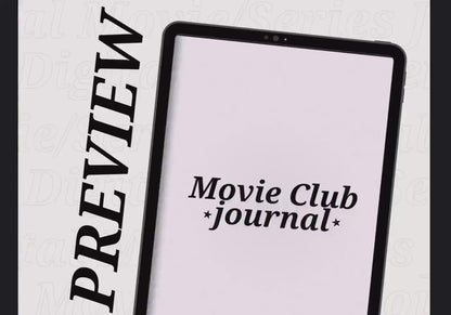 Digital Movies/Tv Shows Review Journal for Movies lovers