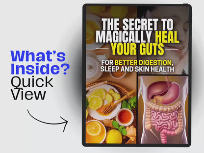 The Secret To Magically Heal You Gut (Downloadable & Printable)